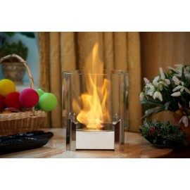 Настольный биокамин MINI 1 PREMIUM WHITE